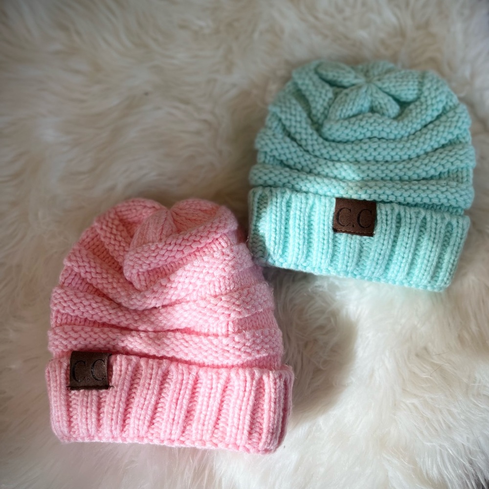 Infant C.C. Beanies (set of 2)